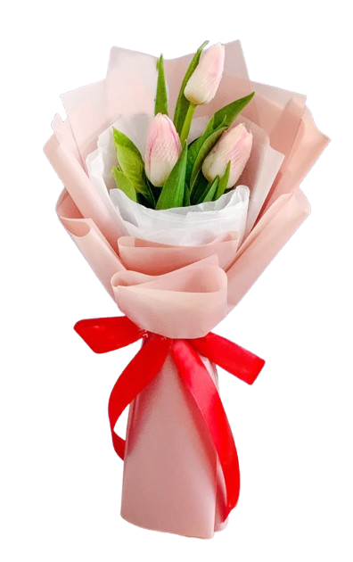 Pink Tulips Bouquet